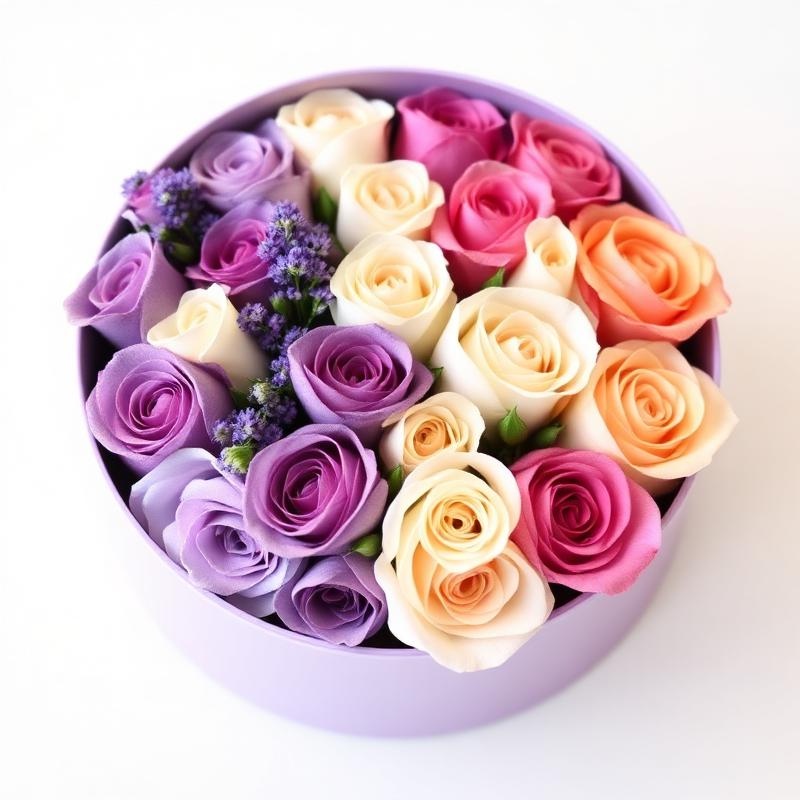 Best Unique Color or Mixed Bouquet preserved roses